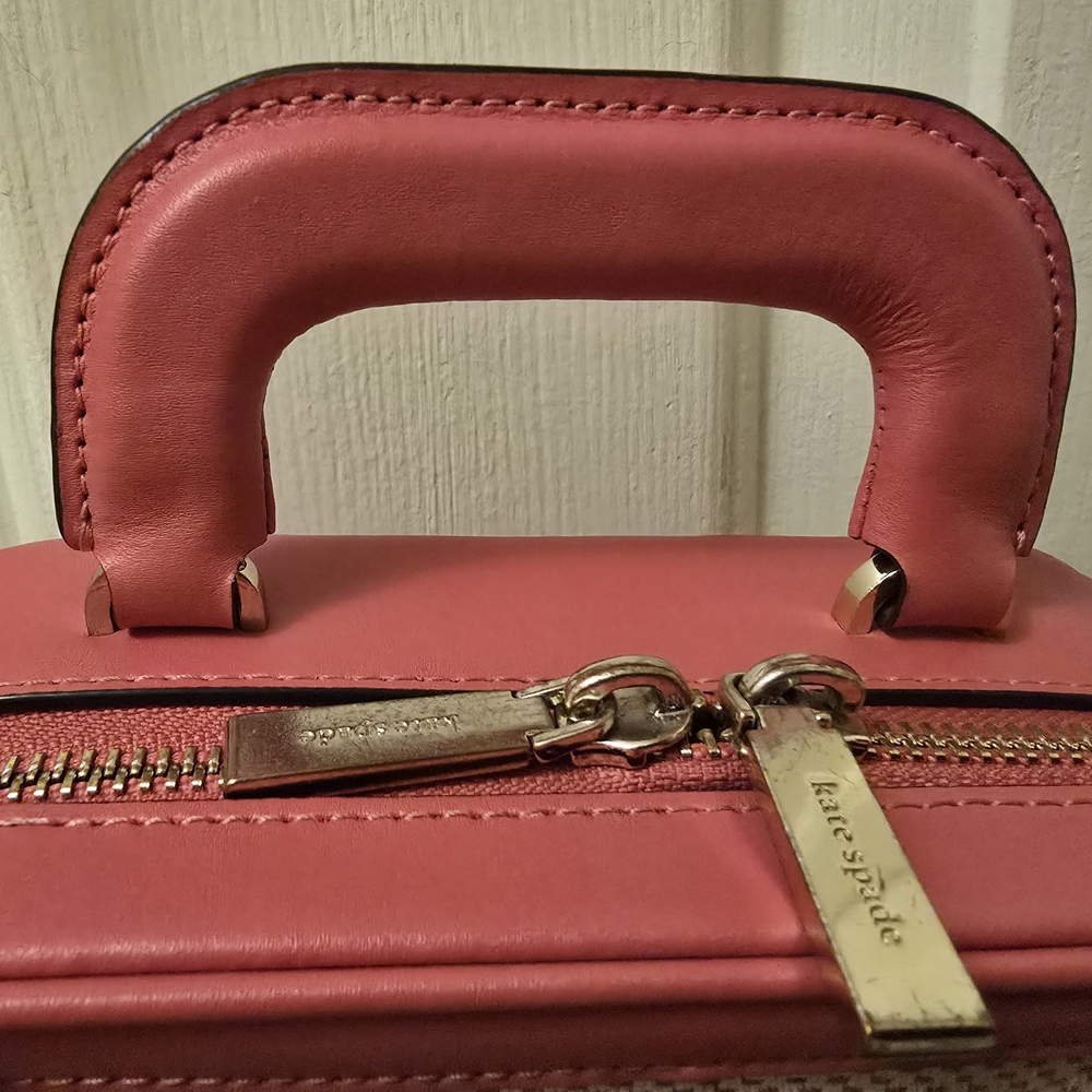 Kate Spade Pink Structured Crossbody (Trunk-Inspired) - Picture 7 of 8